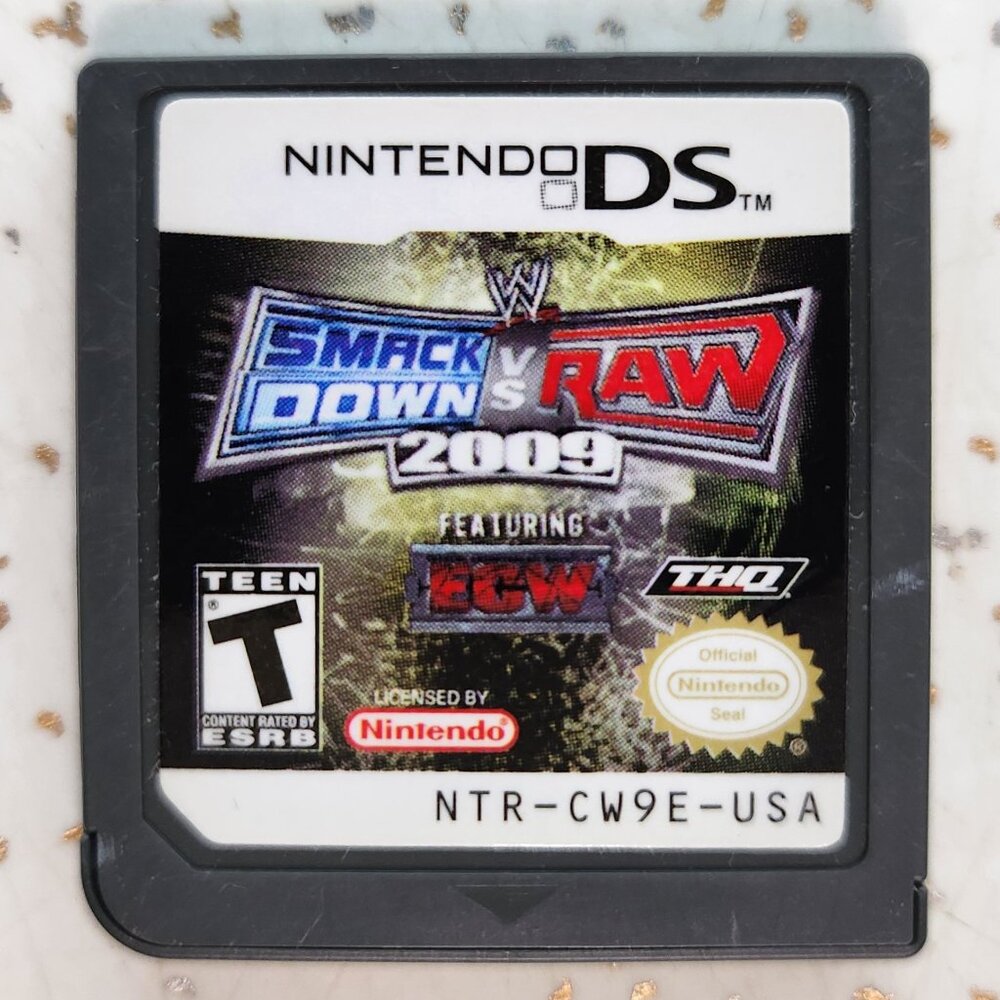 Refurbished Game-Smackdown Raw WWE for Nintendo DS